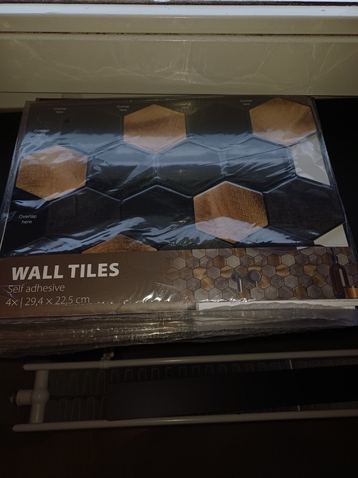 Zelfklevende Wandtegels - Hexagon Design, Ophalen, Overige materialen, Wandtegels, Nieuw
