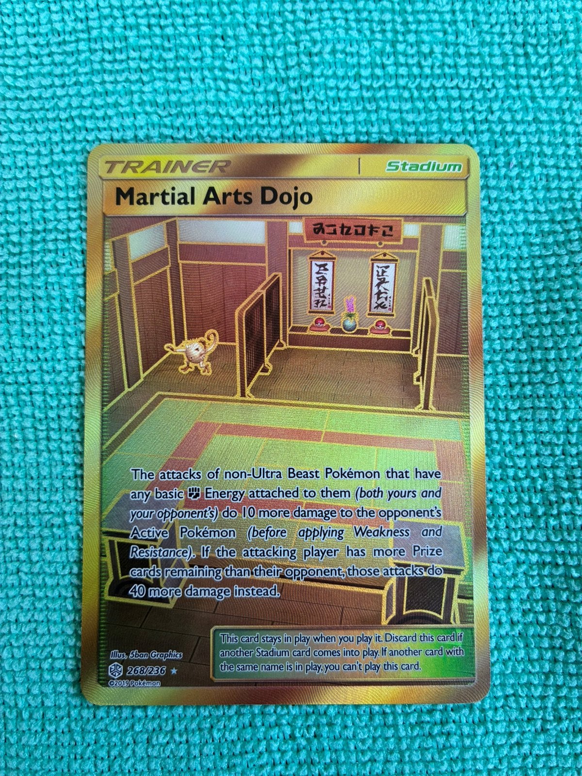 Martial Arts Dojo 268/236, Ophalen of Verzenden, Nieuw, Losse kaart