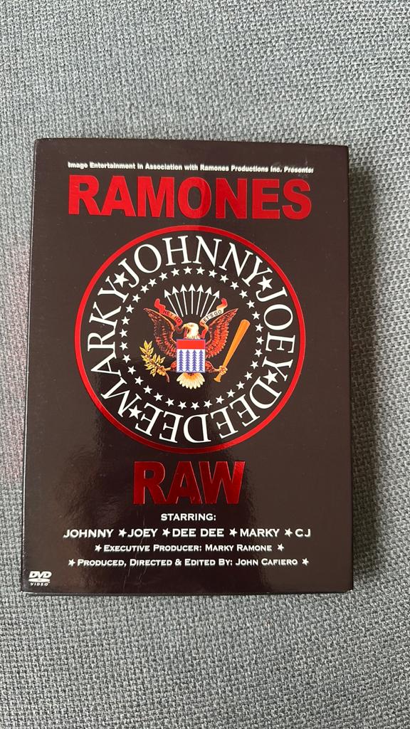 Ramones Raw DVD - Meer dan 5 uur aan materiaal!, Alle leeftijden, Ophalen of Verzenden, Zo goed als nieuw