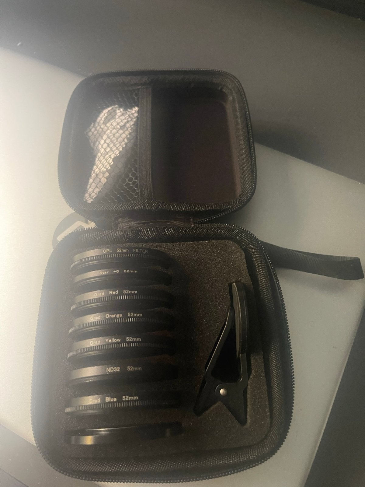 Polarisatiefilters voor iPhone/Android (52mm), Overige merken, Polarisatiefilter, Inclusief opbergcase, Verzenden
