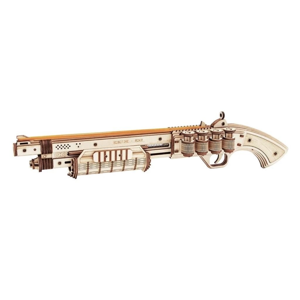Robotime Terminator M870 DIY LQ501, Hobby en Vrije tijd, Info@artbizniz.nl, Art Bizniz B.V., Overige thema's, Nieuw