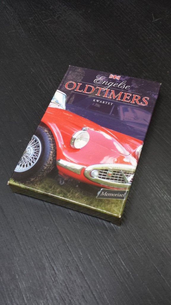 KWARTET-SPEL Engelse OLDTIMERS <> NIEUW <> Ned. Taal, Ophalen of Verzenden, Nieuw