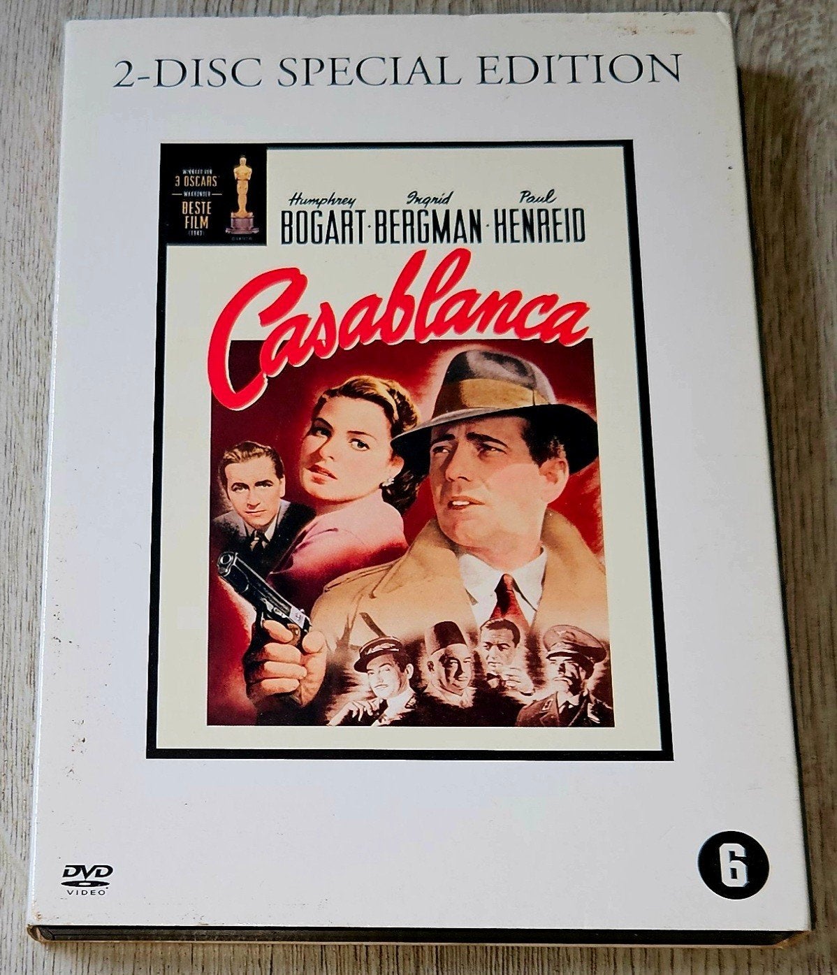 Casablanca - 2-Disc Special Edition DVD, Engels, Nederlands, Zo goed als nieuw, Inclusief doosje