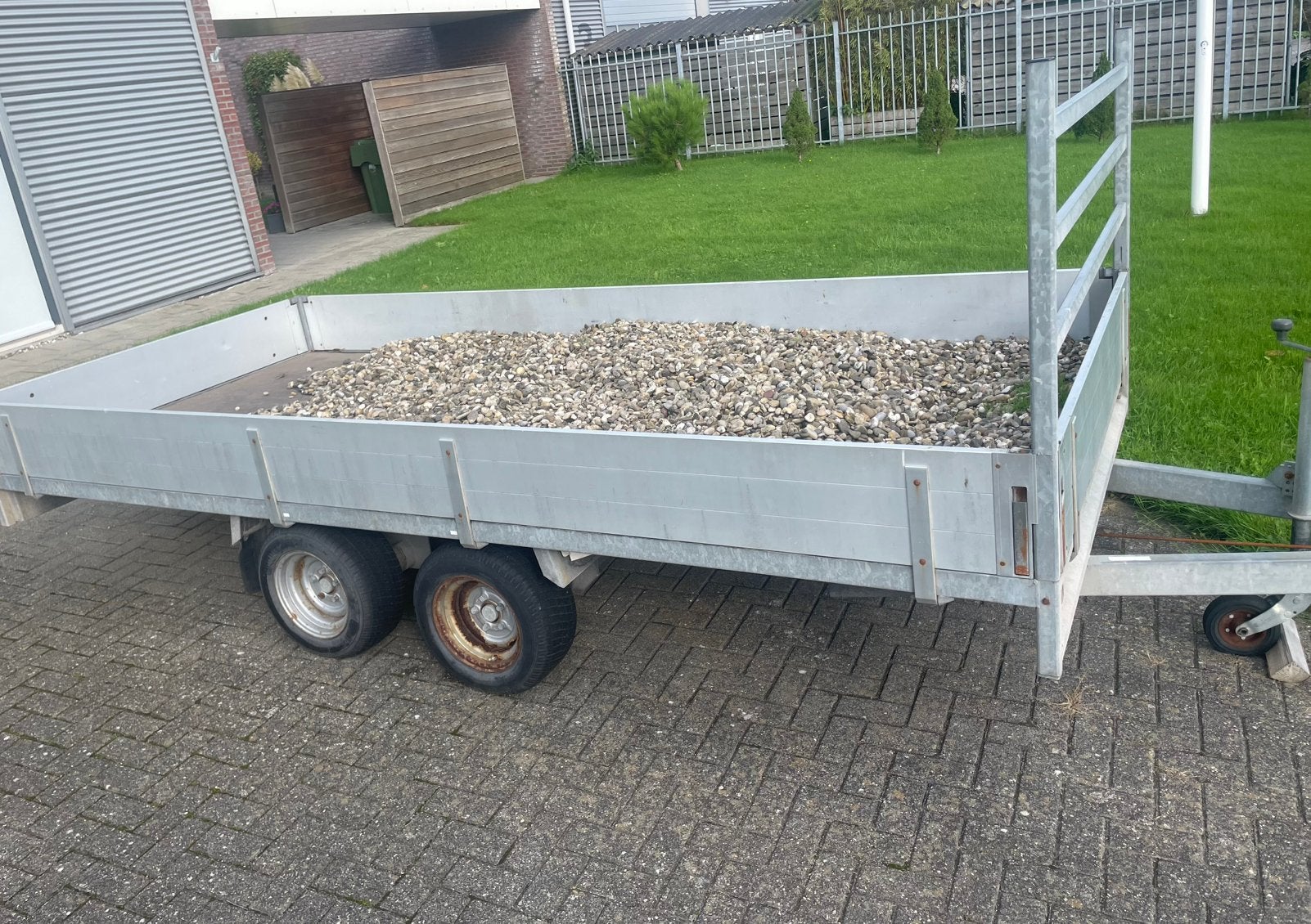 Grind kiezelstenen circa 1m3, Ophalen, Overige materialen, Gebruikt, Grind