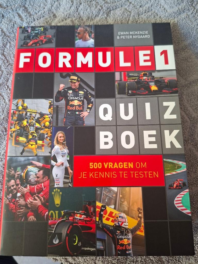 FORMULE 1 Quizboek - 2023, Ophalen of Verzenden, Nieuw, Formule 1