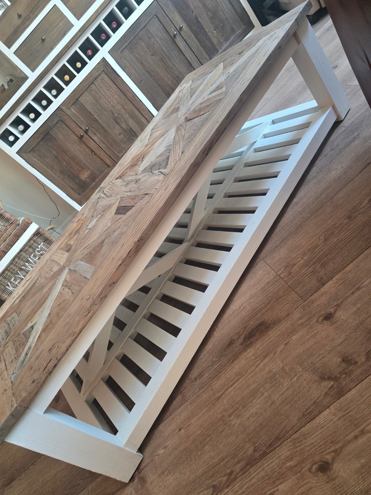 Mooie Salon tafel Riviera Maison 150 /70, Muziek en Instrumenten, Piano's, Ophalen, Zwart, Vleugel