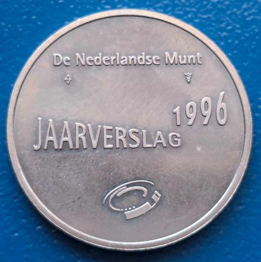 Penning Koninklijke Nederlandse Munt Jaarverslag 1996, Verzenden, Overige materialen