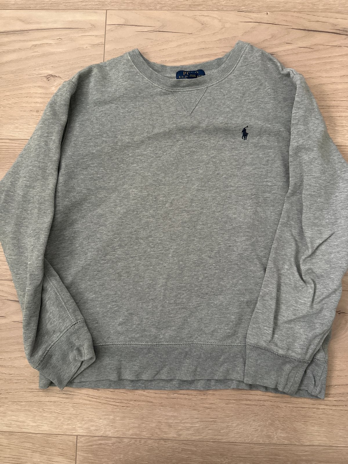 Ralph Lauren Trui Grijs Maat L/G (14-16), Ophalen of Verzenden, Gebruikt, Jongen of Meisje, Trui of Vest