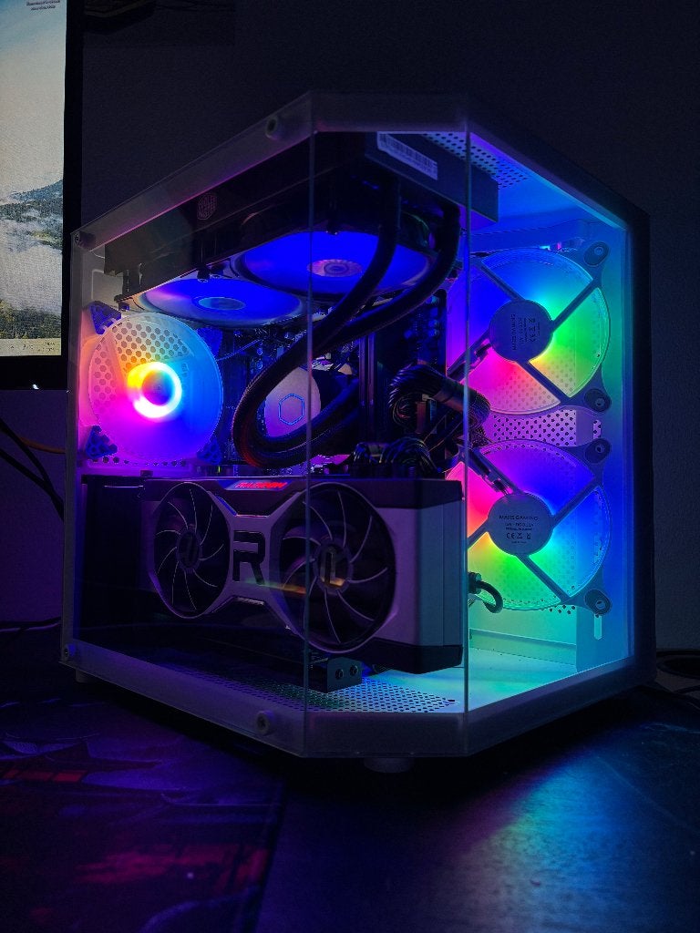 Gaming PC Ryzen 5 7600X | RX 6700 XT, Computers en Software, Desktop Pc's, 32 GB, 32 GB, Zo goed als nieuw, Gaming