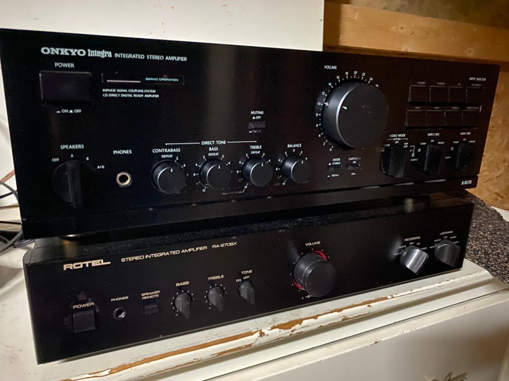 Verkocht: Onkyo Integra A-8170 Versterker | Geserviced, Ophalen of Verzenden, Onkyo
