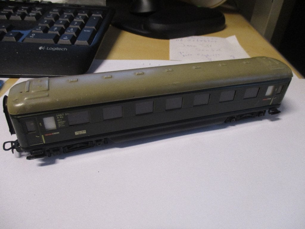 Marklin Rijtuig 346/1 in een mooie staat, NVT, Wisselstroom, Gebruikt, Wagon