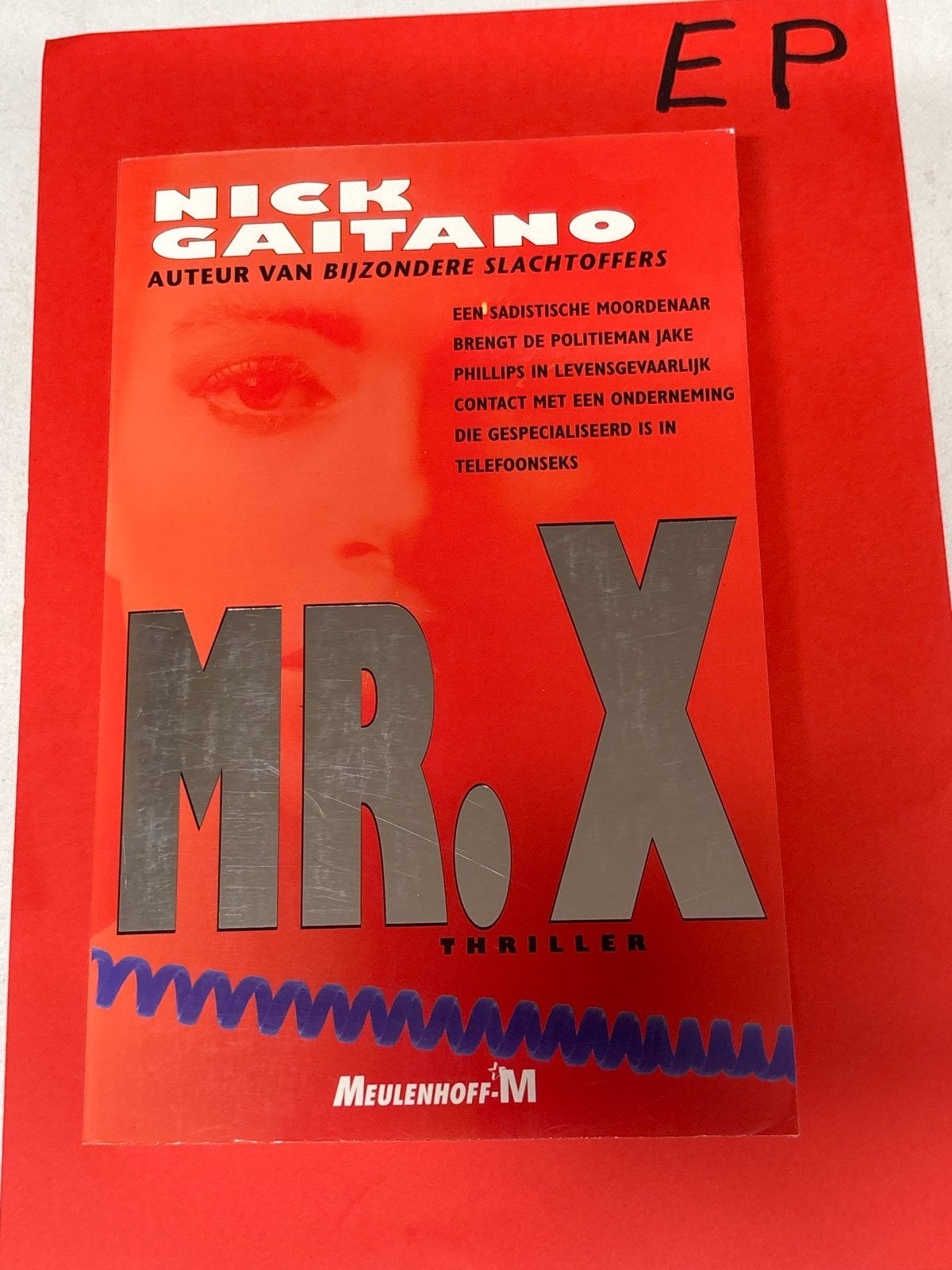 Mr. X - Nick Gaitano Thriller, Ophalen of Verzenden, Zo goed als nieuw, Nederland