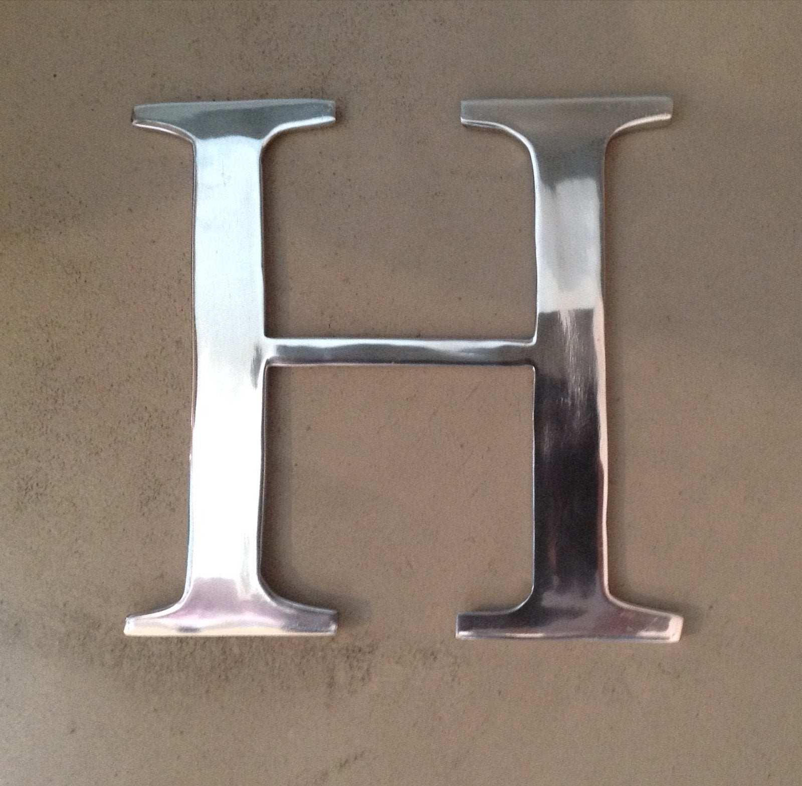 Aluminium letters Rivièra Maison - H, A, R, E, N, S, U, Y, Huis en Inrichting, Ophalen of Verzenden, Nieuw, Zilver, Metaal