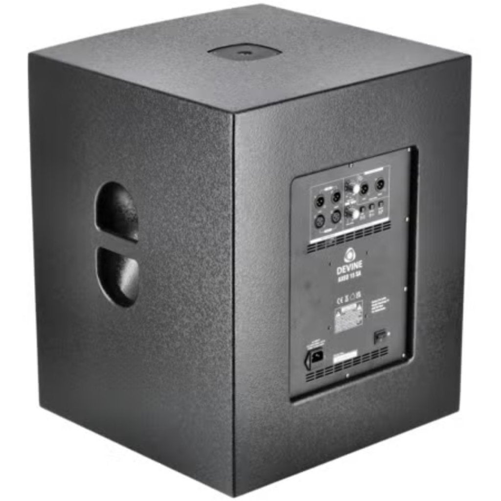 Devine Axeo 15SA Actieve 15 inch Subwoofer - In Nette, Audio, Tv en Foto, Luidsprekers, Devine, Zo goed als nieuw, Sales@devineco.com