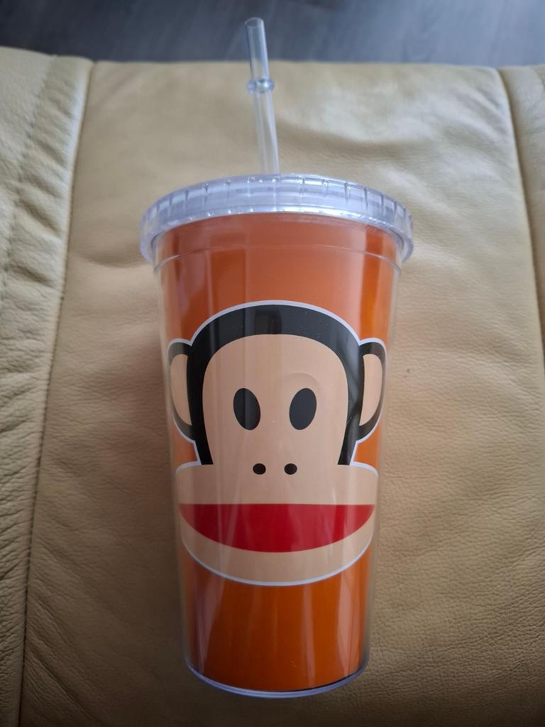 Paul Frank drinkbeker met rietje, Ophalen of Verzenden, Nieuw