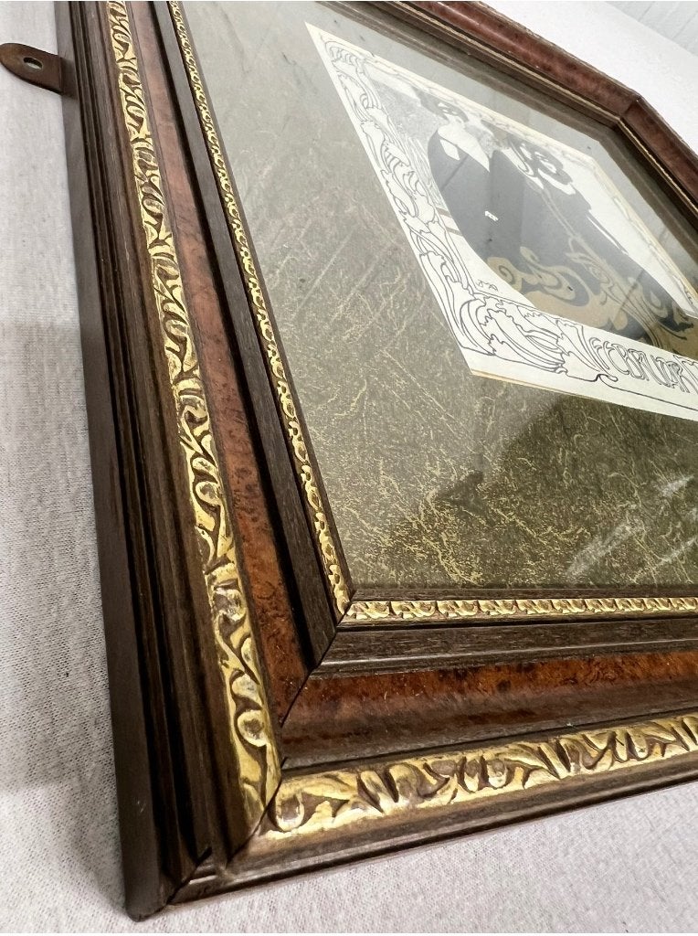 February Ver Sacrum Josef Maria Auchentaller 1898 in lijst, Ophalen of Verzenden