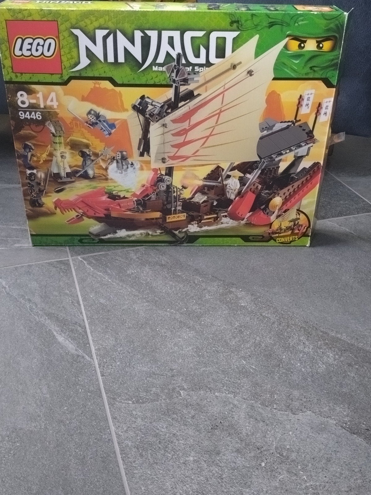 Lego 9446  Ninjago Destiny's Bounty, Ophalen, BrickHeadz, Lego, Zo goed als nieuw
