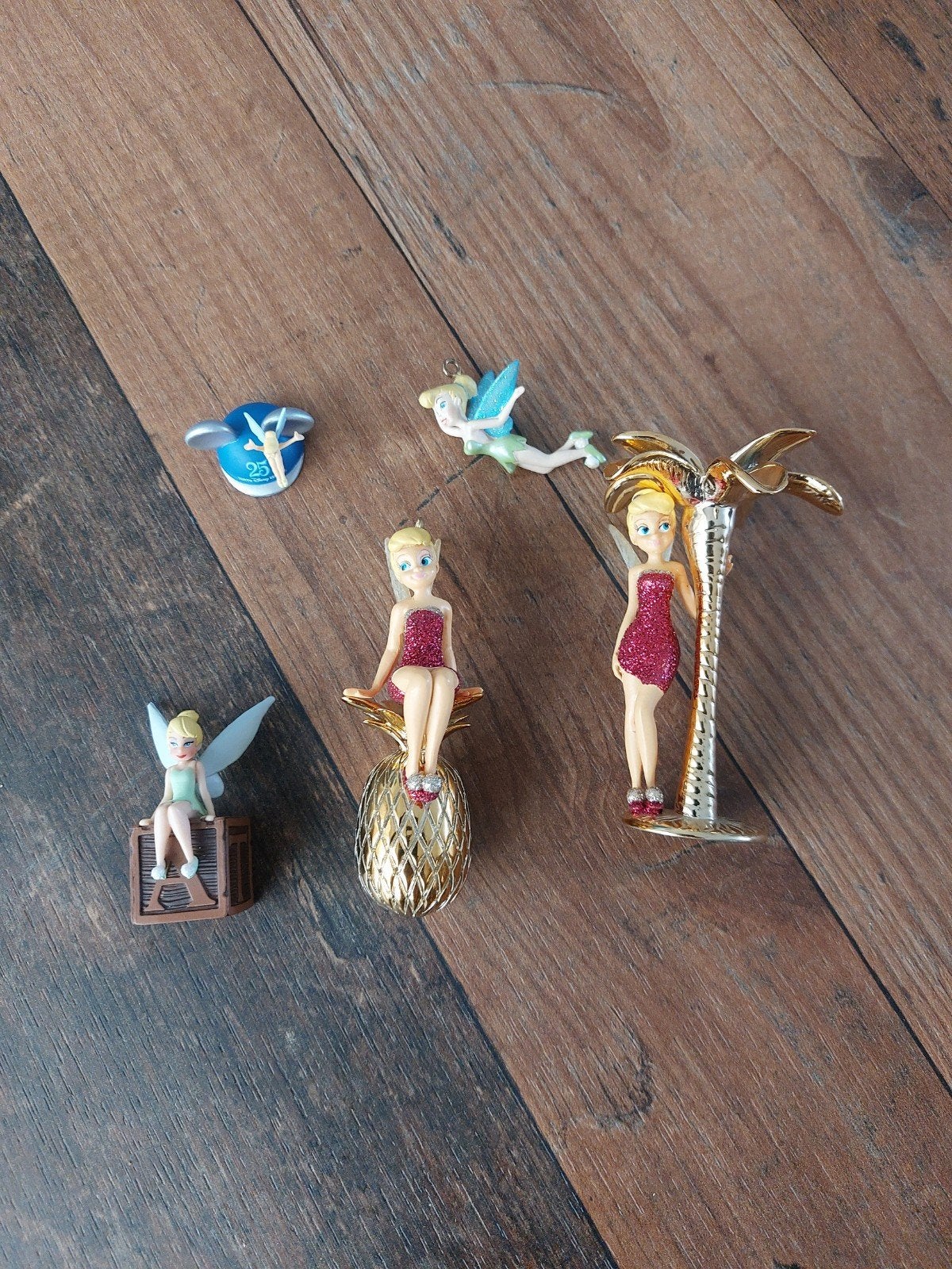 Disney  tinkerbell  beeldjes, Ophalen of Verzenden, Zo goed als nieuw, Beeldje of Figuurtje