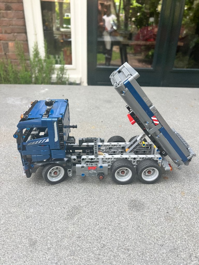 LEGO technic vrachtwagen, Ophalen, Compleet, Lego, Zo goed als nieuw