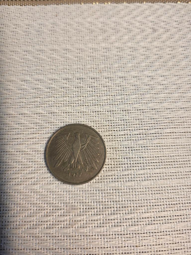 5 Duitse Mark 1977 - Bundesrepublik Deutschland, Ophalen of Verzenden