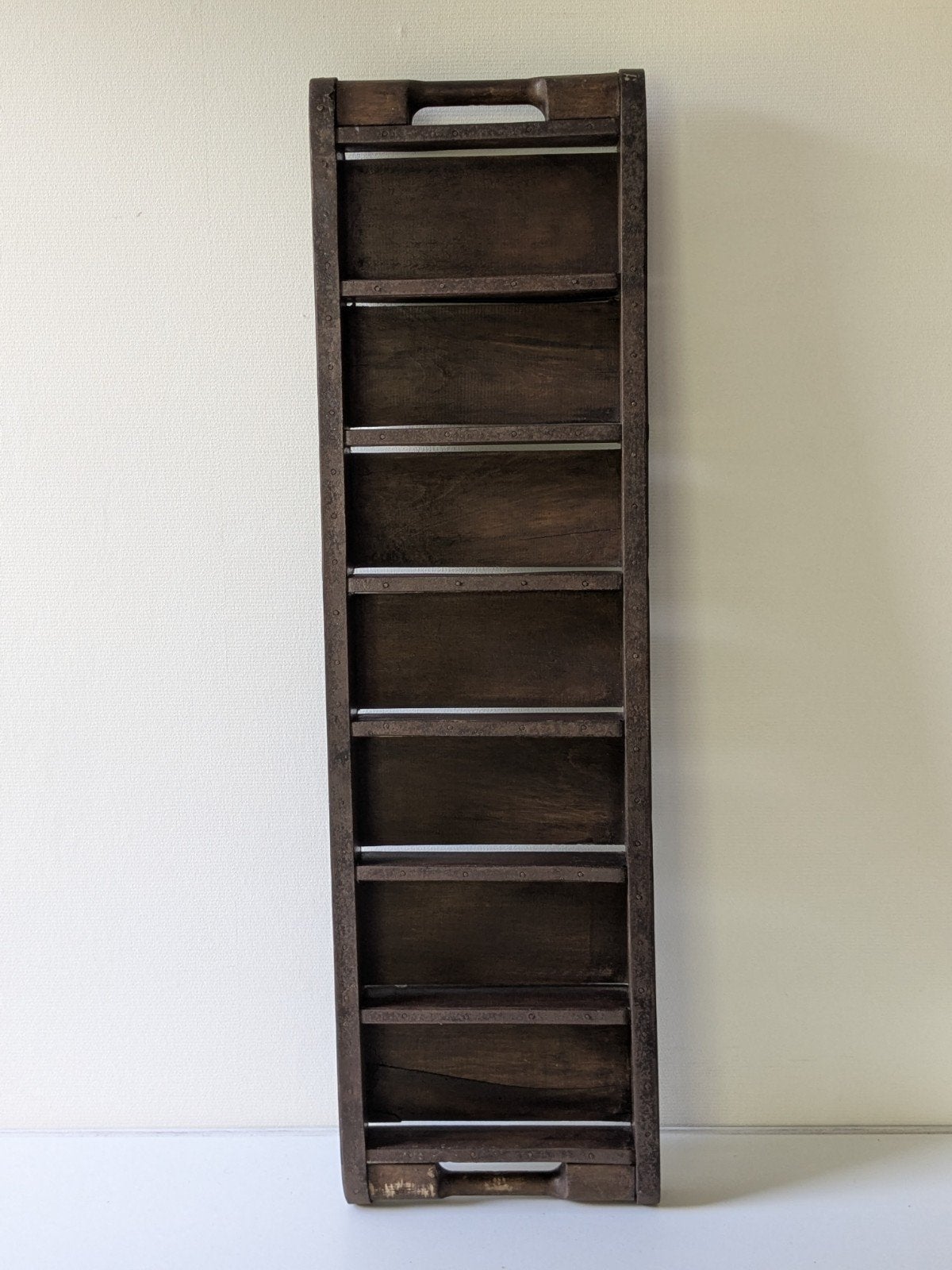 Steen vorm, Originele, Gebruikt, Ophalen of Verzenden, Bruin, Vintage