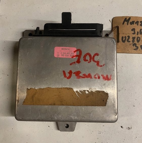 Opel Monza A / Senator A 3.0E (30E) 0280001303 Ecu, Auto diversen, Ophalen of Verzenden