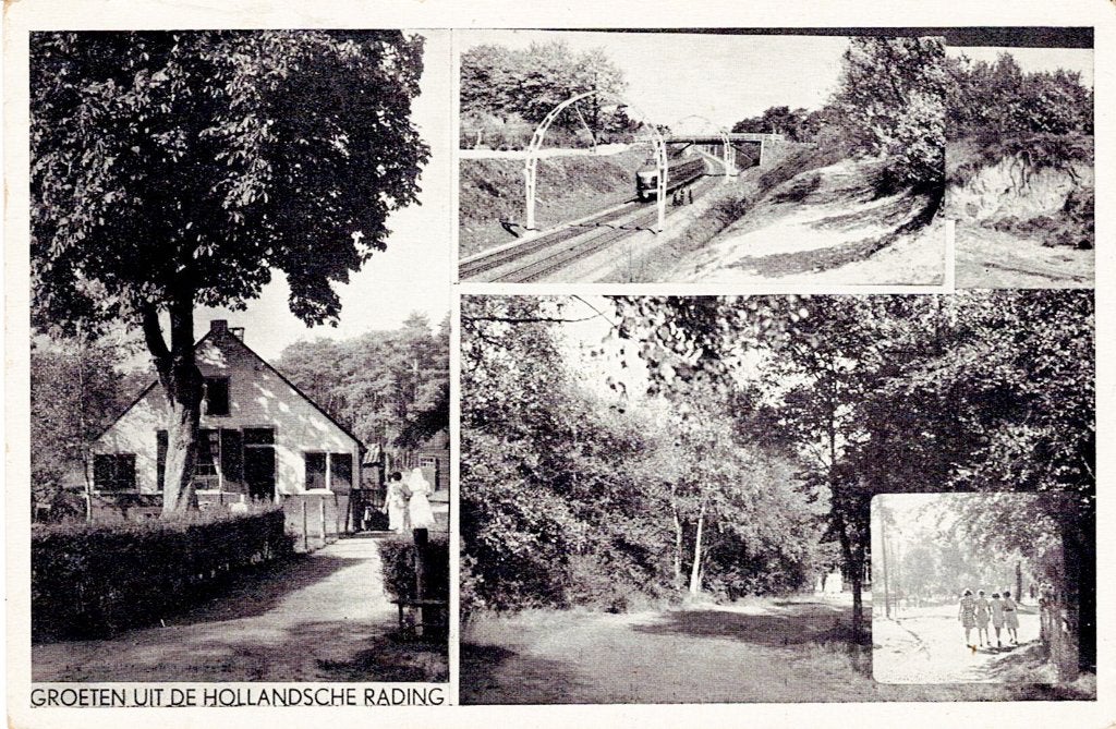 Hollandsche Rading, Verzenden, 1940 tot 1960, Gelopen, Utrecht