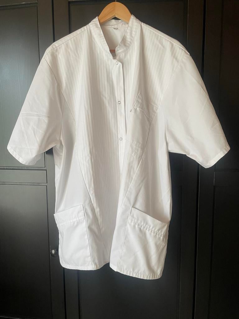 3 witte zorgjassen voor wijkhulp pedicure enzv. maat XL, Kleding | Dames, Ophalen of Verzenden, Zo goed als nieuw
