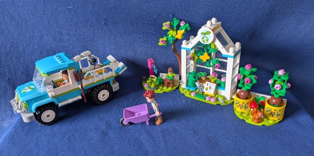 Lego Bouwset 41707: Bomenplantwagen., Lego, Ophalen of Verzenden, Zo goed als nieuw, Complete set