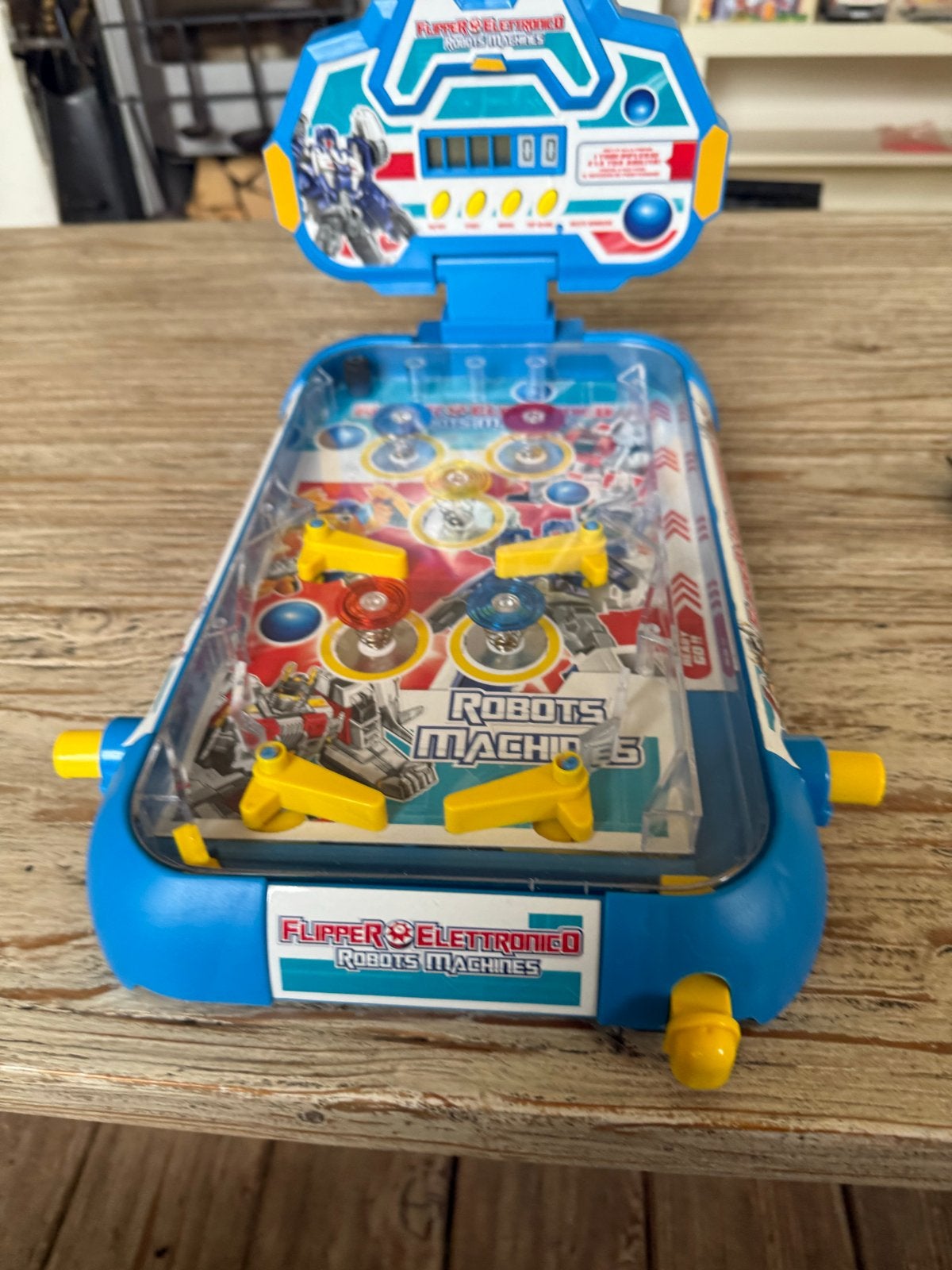 Elektronische Flipperkast Robots Machines, Kinderen en Baby's, Speelgoed | Overig, Gebruikt, Jongen, Ophalen of Verzenden