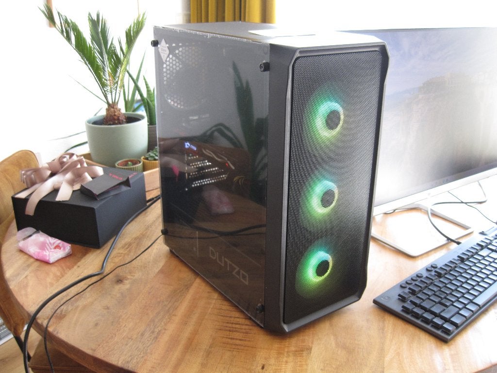Game PC i7 7700-4.2--GHZ-GTX 1070 8GB-1TB-256 SD-16GB, Ophalen, Virtual Reality, Zo goed als nieuw, HDD