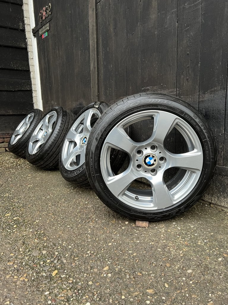 Originele bmw 3 5 serie e90 e91 e93 style 157 17” 5x120 7mm, Niet ingevuld, Gebruikt, Banden en Velgen, Niet ingevuld