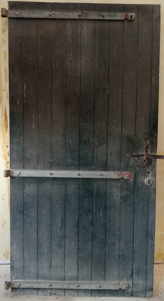 schuurdeur, Doe-het-zelf en Verbouw, Ophalen, Gebruikt, 80 tot 100 cm, Minder dan 200 cm