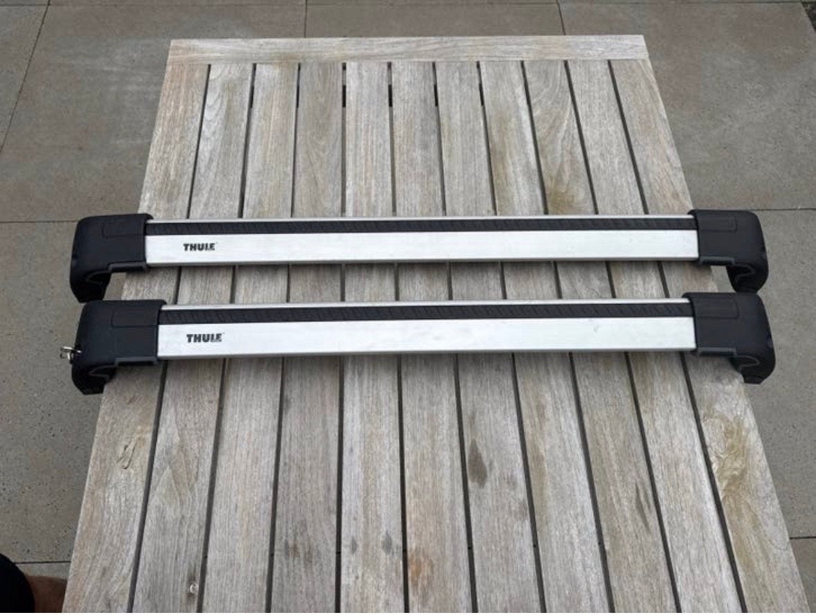 Thule Wingbar Edge dakdragers Mercedes C-Klasse (W205), Auto diversen, Dakdragers, Ophalen, Gebruikt