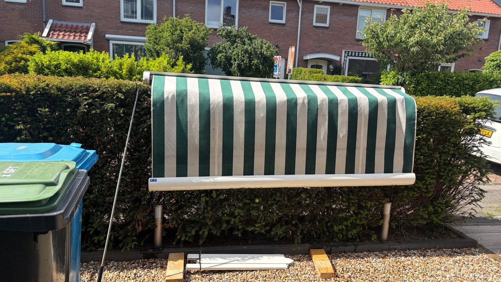 Uitval/zonne scherm 225cm, Ophalen, Gebruikt, Minder dan 250 cm, 150 tot 300 cm