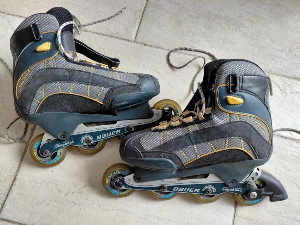Skeelers maat 44 merk Bauer, Sport en Fitness, Skeelers, Ophalen, Gebruikt, Bauer
