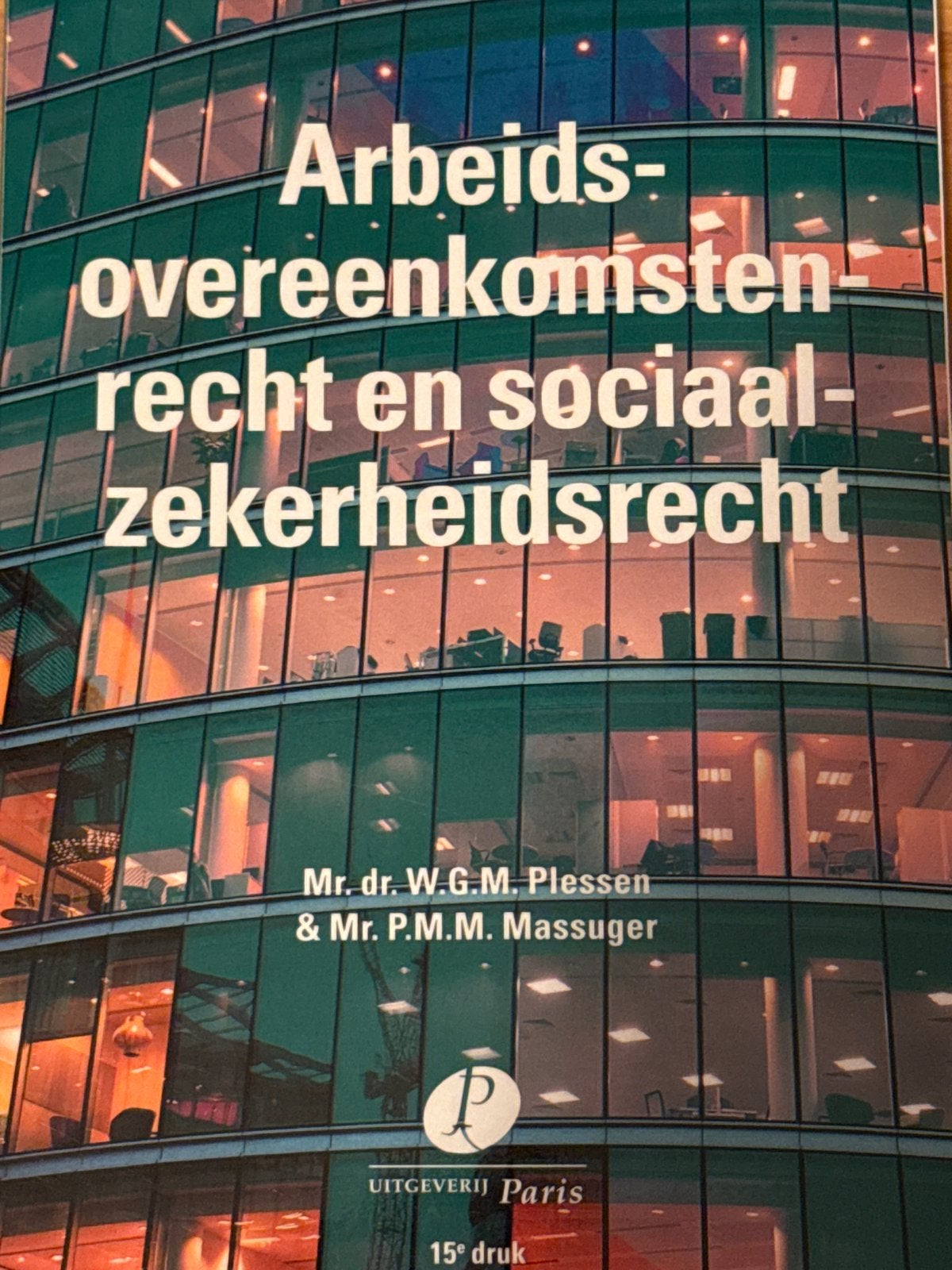 Arbeidsovereenkomstenrecht en sociaalzekerheidsrecht, Boeken, Ophalen of Verzenden, Gamma, Gelezen, HBO