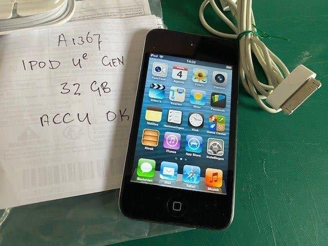 Ipod Touch V4 32 GB, Audio, Tv en Foto, Gebruikt, Touch, Ophalen of Verzenden, 20 tot 40 GB