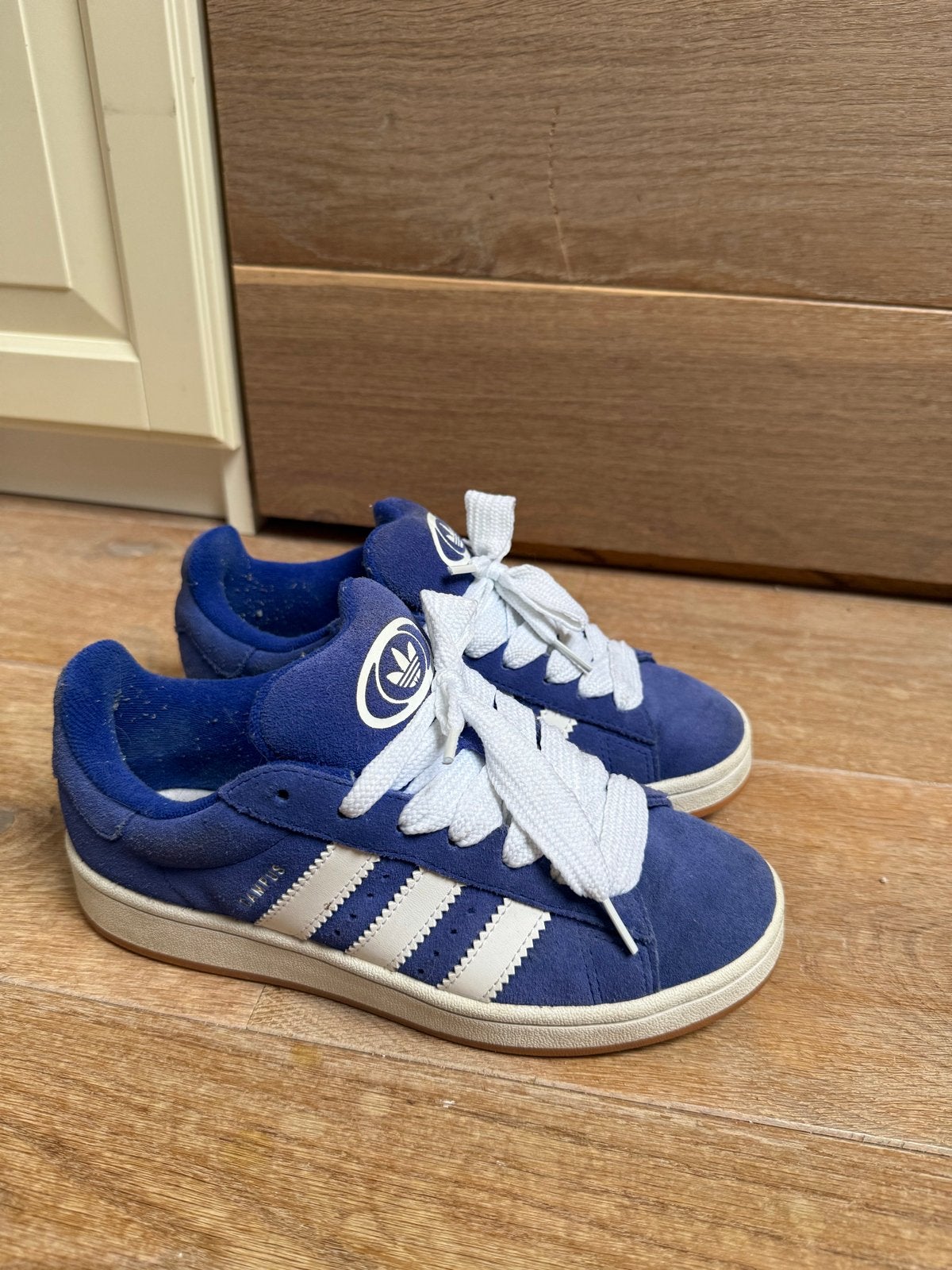 Adidas Campus blauw maat 38, Kleding | Dames, Schoenen, Ophalen of Verzenden, Gedragen, Blauw, Sneakers of Gympen