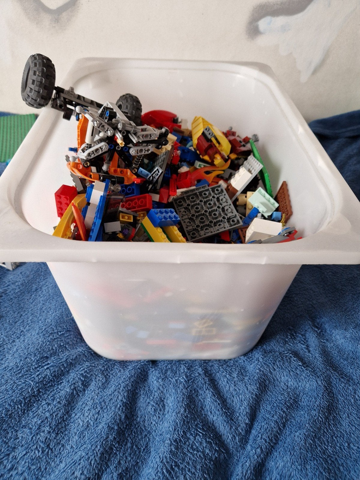 Grote partij diverse LEGO blokken en onderdelen, Ophalen, Gebruikt, Lego, Losse stenen