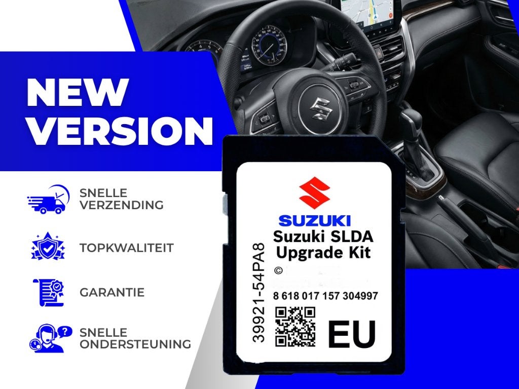 Suzuki SLDA 2023 - 2025 ✅ Navigatie SD-Kaart, Europa, Computers en Software, Navigatiesoftware, Verzenden, Nieuw, Heel Europa