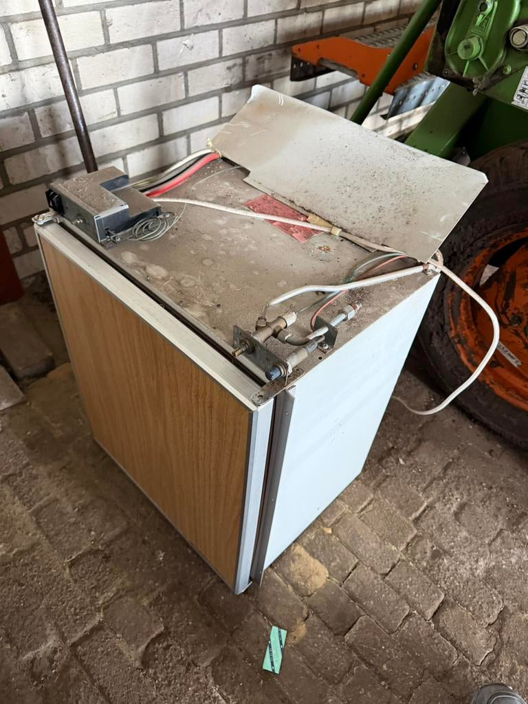 Keuken met koelkast en kookstel voor Caravan/Camper, Ophalen, Zo goed als nieuw, Minder dan 85 cm