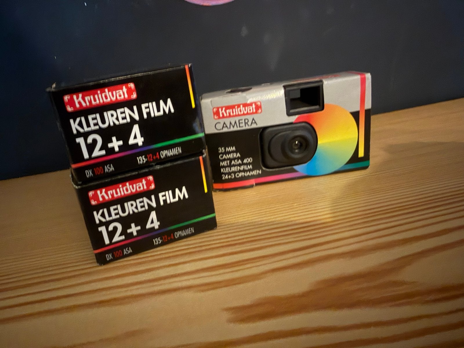 Vintage Kruidvat Wegwerpcamera 35mm - NOS (1998), Ophalen of Verzenden, Nieuw, Compact, Overige Merken