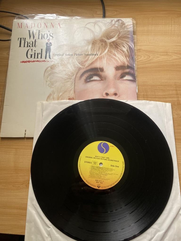 Madonna Who's That Girl (Original Motion Picture Soundtrack), Cd's en Dvd's, Vinyl | Pop, Ophalen of Verzenden, Zo goed als nieuw