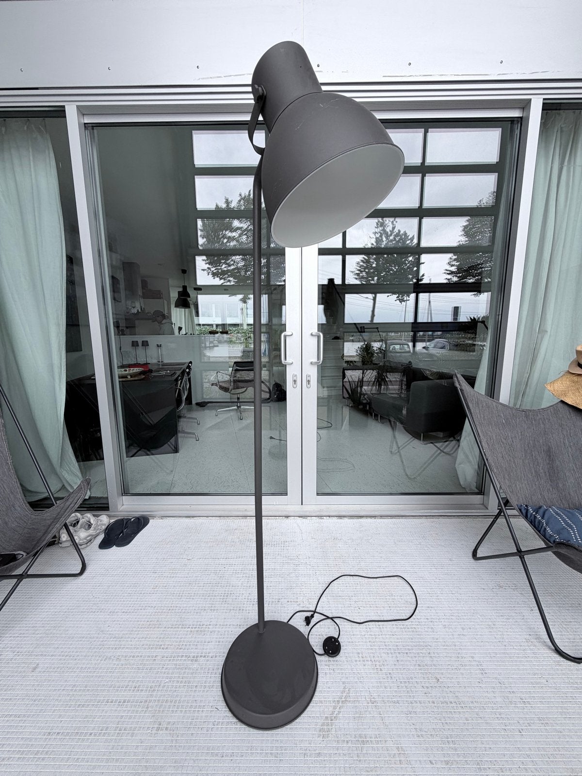 Hektar vloerlamp Ikea, Ophalen, Gebruikt, Metaal, 150 tot 200 cm