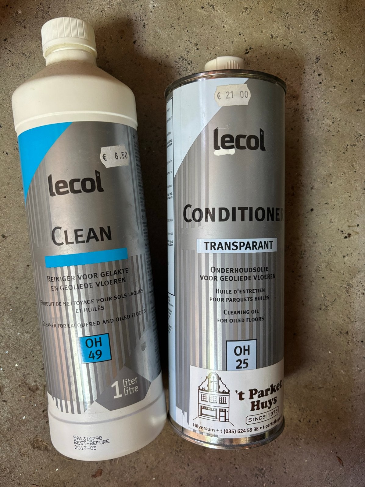 Lecol Clean Reiniger & Conditioner voor geoliede vloeren, Ophalen, Schoonmaakmiddel