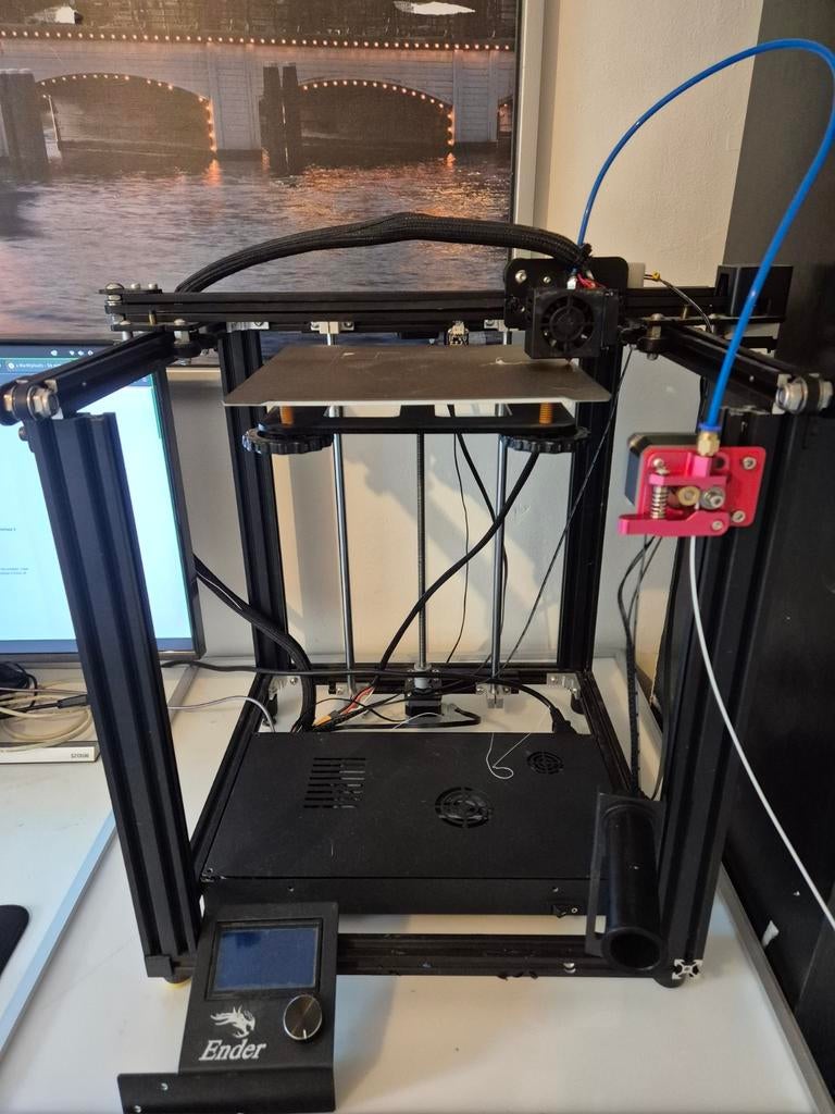 Creality Ender 5 Pro 3D printer + nieuw moederbord upgrade, Computers en Software, Ophalen, Gebruikt, Creality