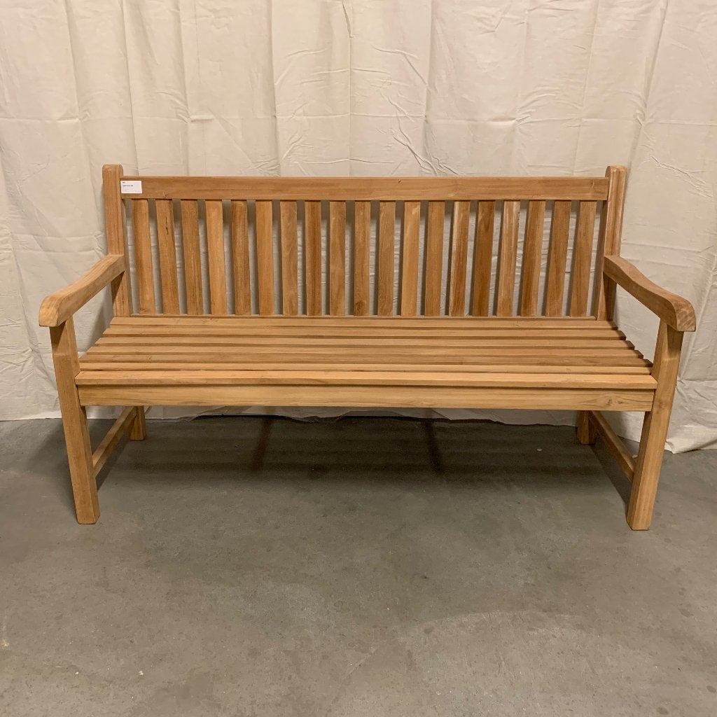 tuinbank teak- 160 cm breed - Gratis bezorgd, Tuin en Terras, Tuinbanken, TTM Wonen, Meubels – (Perzische) Tapijten en Woonaccessoires