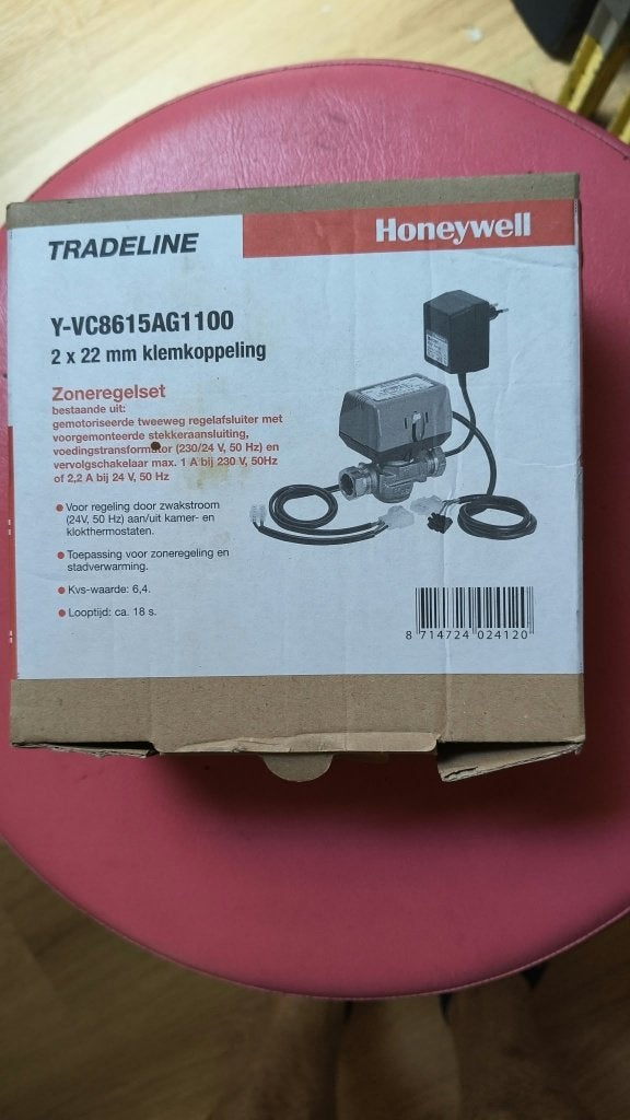 zoneregelset honeywell tradeline, Minder dan 30 cm, Cv-ketel of Combi-ketel, Nieuw, Minder dan 60 cm