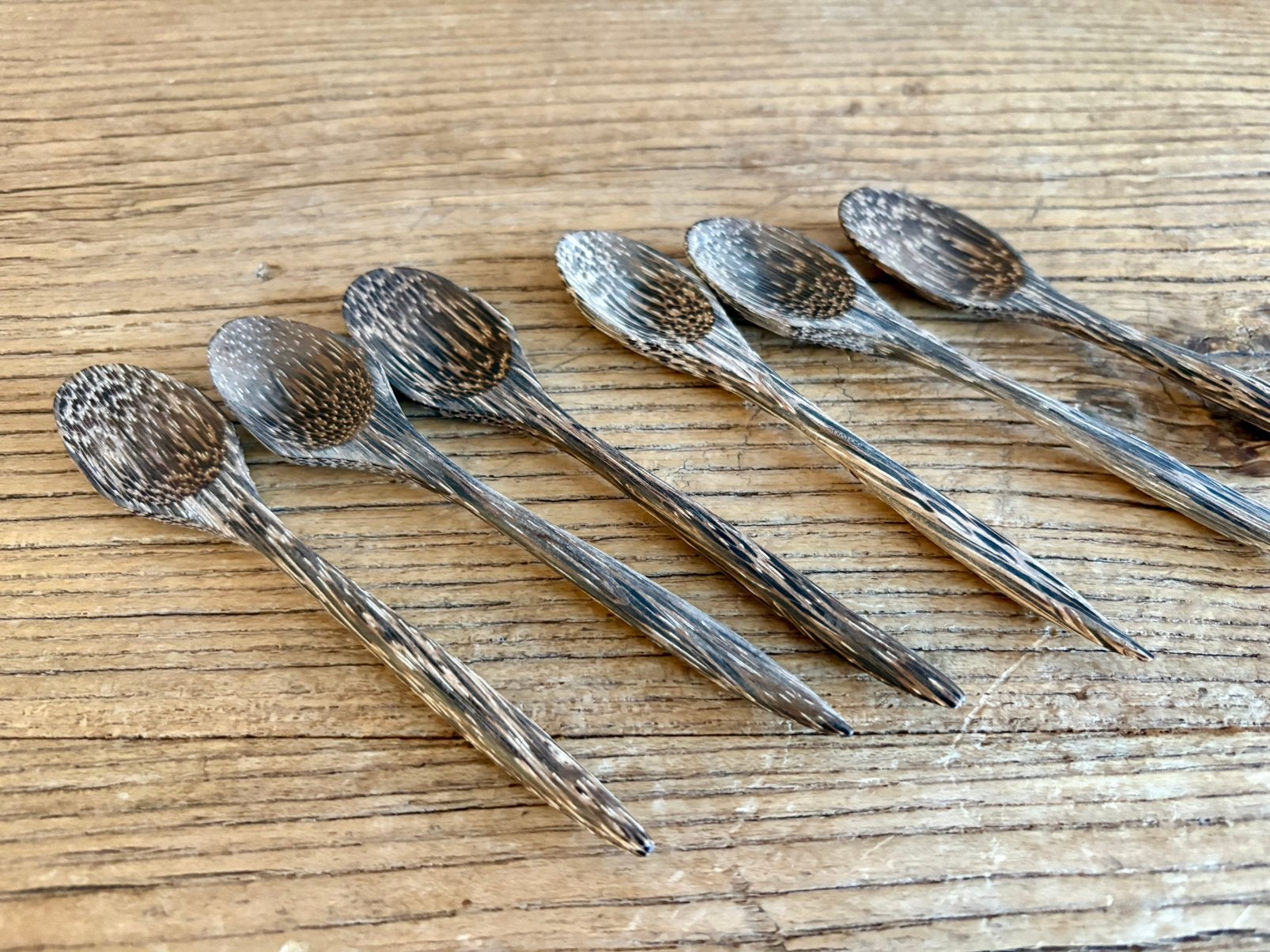 Lepels van palmhout - fairtrade, Ophalen of Verzenden